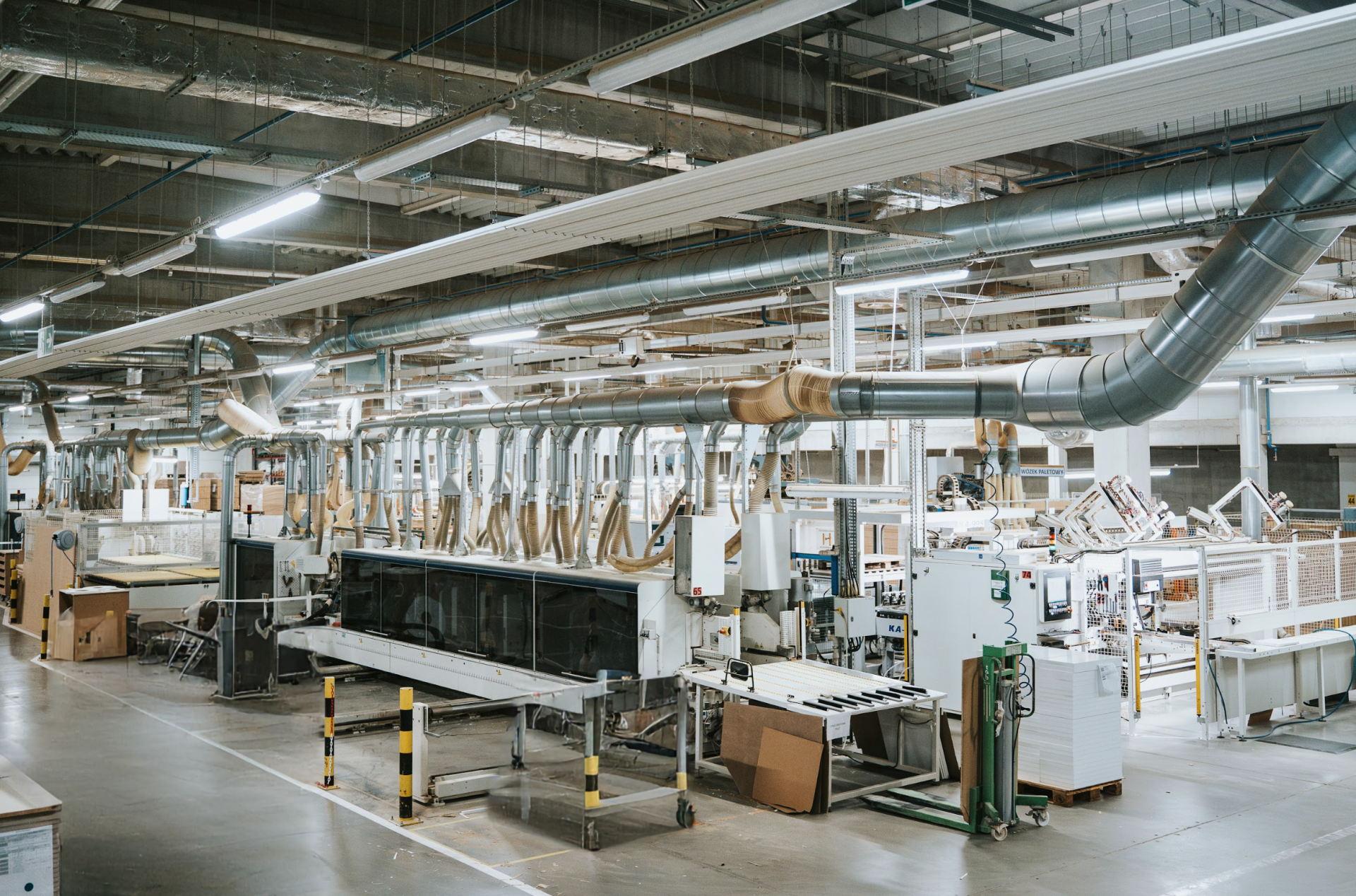 Innowacyjny park maszynowy